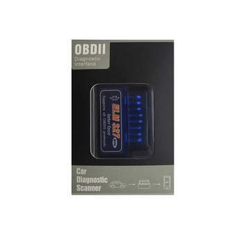 Auto OBD Scanner Code Reader Code Εργαλείο διάγνωσης αυτοκινήτου Mini Bluetooth ELM327 V2.1 V1.5 Super ELM 327 For Android OBDII Protocols