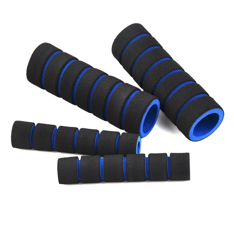 4 gab Motociklu Velosipēdu Sūkļa Stūres Pārsega Satvērēji Bremžu Sajūga Sviras Putu Pārsegs Pretslīdēšanas Amortizējoši Motociklu Satvērēji