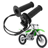 1 pereche de accesorii pentru motociclete 7/8" 22mm mâner motocicletă accelerație mâner universal mâner și set cablu bară mâner