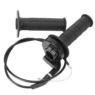 1 pereche de accesorii pentru motociclete 7/8" 22mm mâner motocicletă accelerație mâner universal mâner și set cablu bară mâner