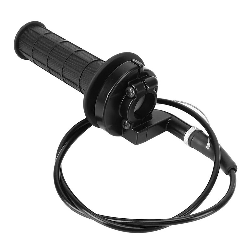 1 pereche de accesorii pentru motociclete 7/8" 22mm mâner motocicletă accelerație mâner universal mâner și set cablu bară mâner