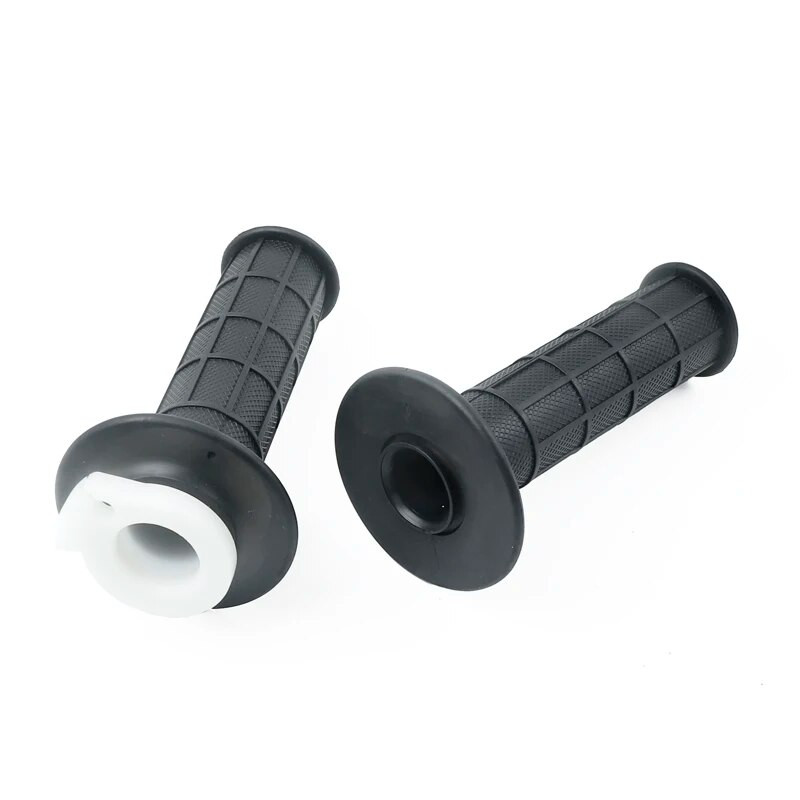Motocikla 1 pāris 7/8 collu 22 mm rokas rokturis ar droseles troses roktura roktura rokturiem Pit Dirt Bike ATV kvadraciklu motokrosa sacīkstēm