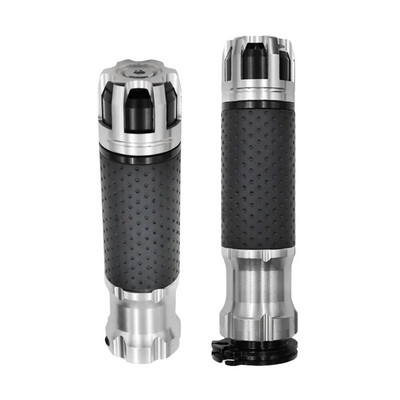 Universal τιμόνι μοτοσυκλέτας Χειρολαβές CNC 22mm από κράμα αλουμινίου Αντιολισθητικά ανθεκτικά αξεσουάρ μοτοσυκλέτας