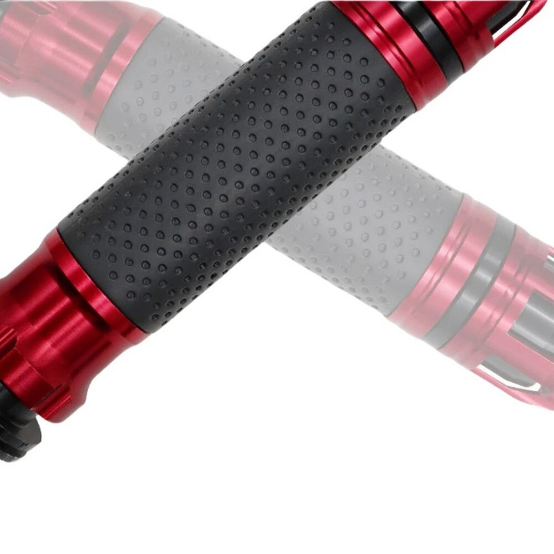 Universal τιμόνι μοτοσυκλέτας Χειρολαβές CNC 22mm από κράμα αλουμινίου Αντιολισθητικά ανθεκτικά αξεσουάρ μοτοσυκλέτας