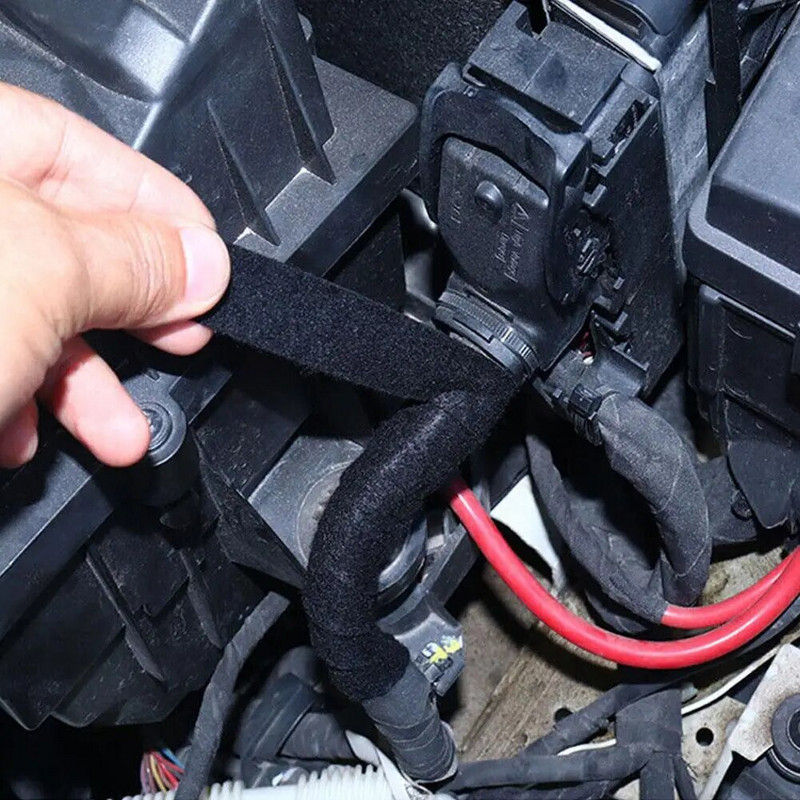 Топлоустойчива огнеупорна лента Автомобили Залепваща кърпа Тъкане Лента Устойчиви лепила Лента Автомобилни аксесоари