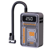 Kaasaskantav auto elektriline õhupump Kaasaskantav juhtmevaba digitaalne puutetundlik õhukompressor 150 PSI, mis sobib auto mootorratta pumpamiseks