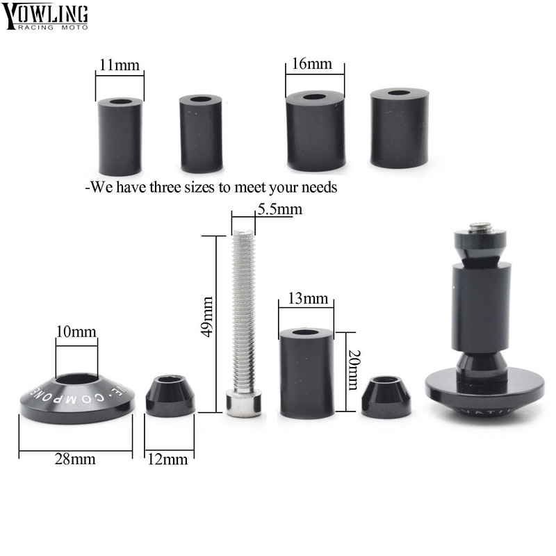 MT07 MT-07 MT 07 MT09 MT-09 YZF R3 R25 Motocikla rokturu gali Roktura vāciņa gala spraudņi Stūres rokturi