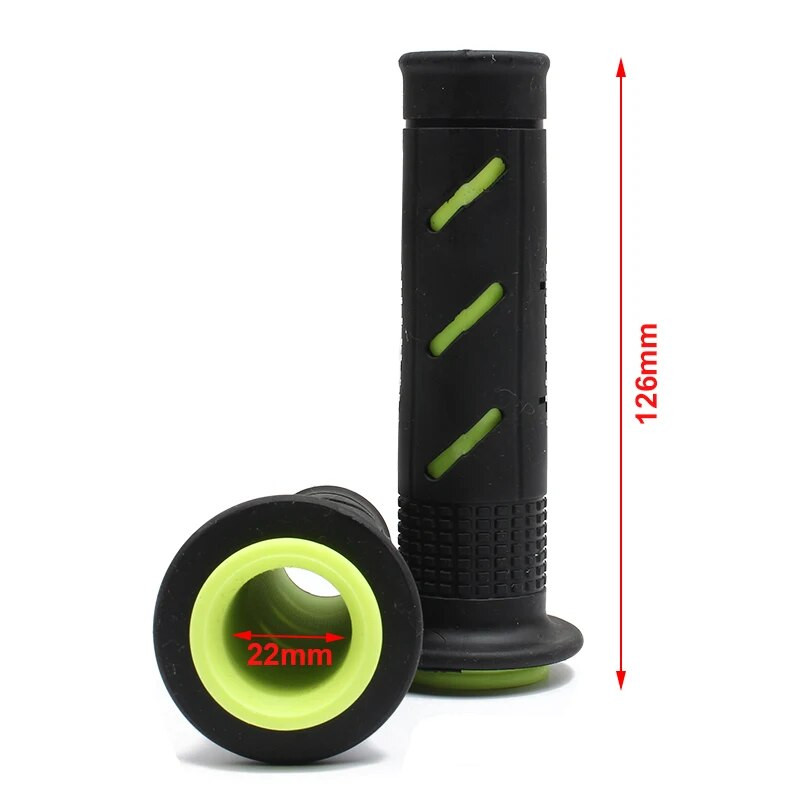 Motocikla 7/8 "22 24 mm rokturi roktura stienis Domino rokturis priekš KTM YAMAHA Universal Pit Bike motokrosa motocikla gumijas želeja