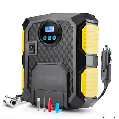 Portable Car Inflator Pump Digital Display 12V 150PSI Electric Vehicle Tire Inflator Air Compressor For Motorcycle Bicycle Ball