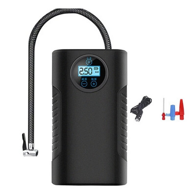 Õhukompressori rehvipump, digitaalsete rõhumõõturitega autorehv, 150 PSI autode, jalgrataste ja muude täispuhutavate seadmete jaoks