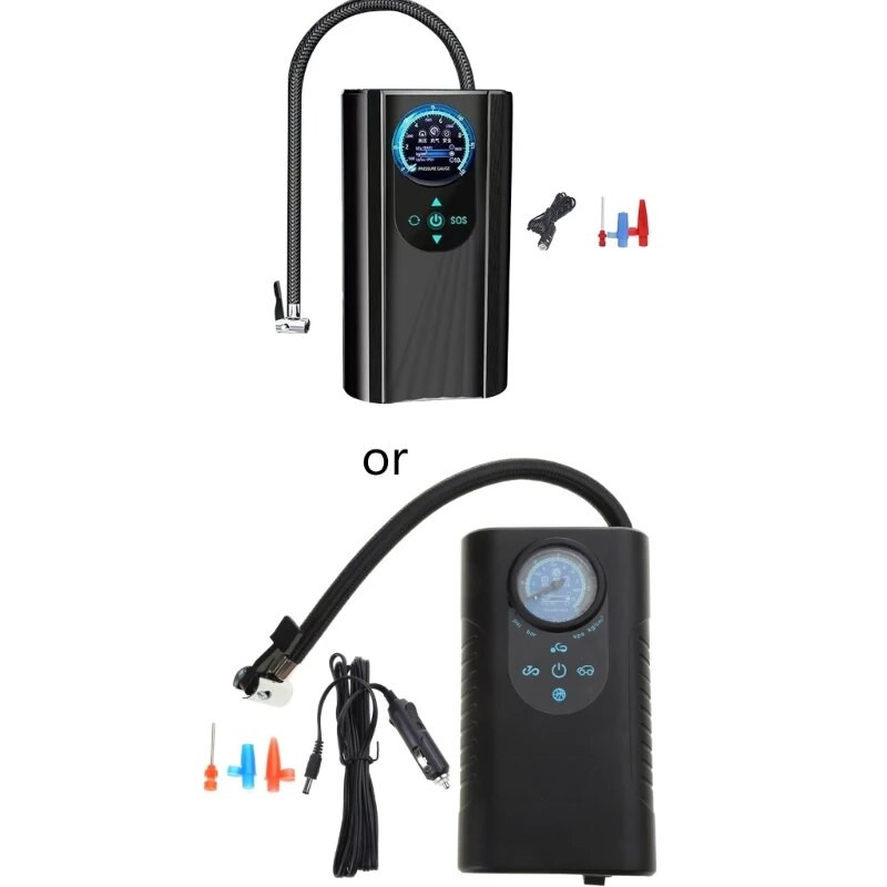 Õhukompressori rehvipump, digitaalsete rõhumõõturitega autorehv, 150 PSI autode, jalgrataste ja muude täispuhutavate seadmete jaoks