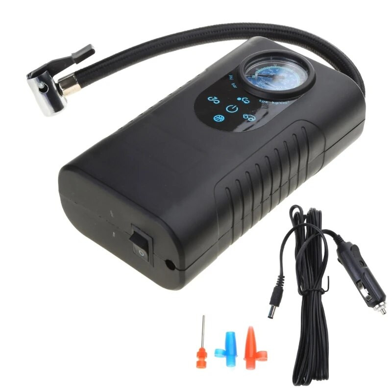 Õhukompressori rehvipump, digitaalsete rõhumõõturitega autorehv, 150 PSI autode, jalgrataste ja muude täispuhutavate seadmete jaoks