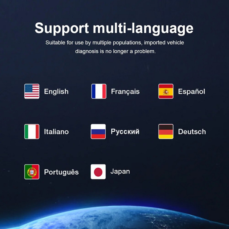 2023-as frissítés V310Pro Bluetooth OBD2 szkenner LCD kijelzővel, autó hibakód olvasó diagnosztika minden OBDII járműhöz 1996 óta