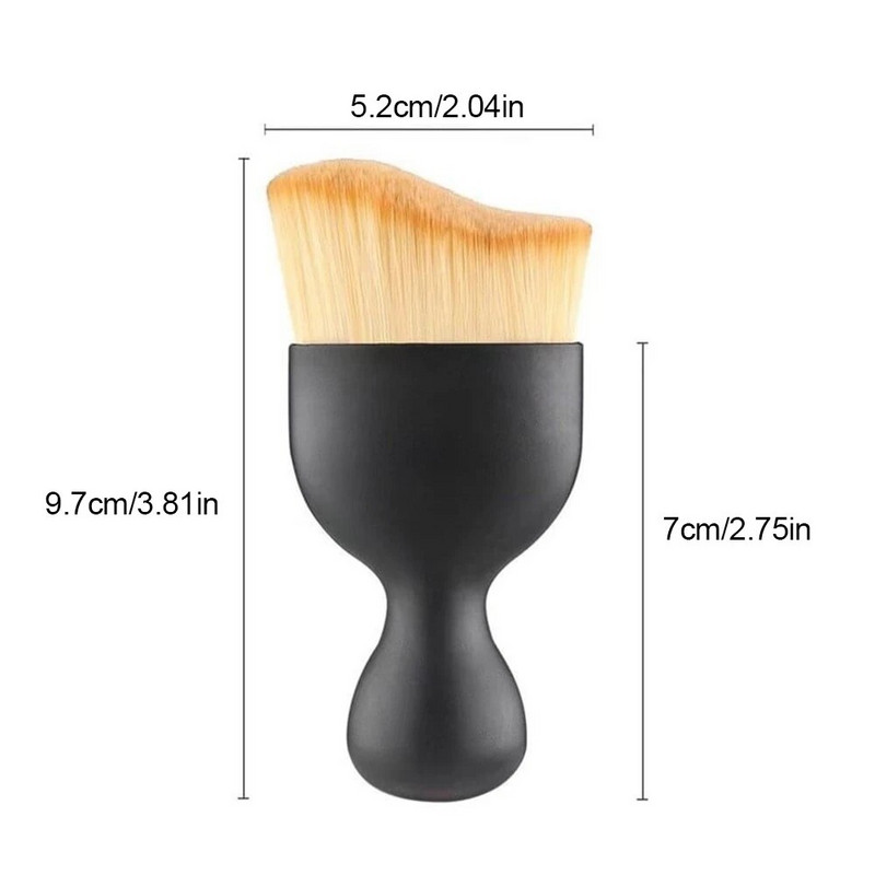 Εργαλείο καθαρισμού εσωτερικού αυτοκινήτου Κλιματιστικό Εξόδου αέρα Μαλακή βούρτσα καθαρισμού με κέλυφος Βούρτσα αφαίρεσης σκόνης ρωγμών αυτοκινήτου