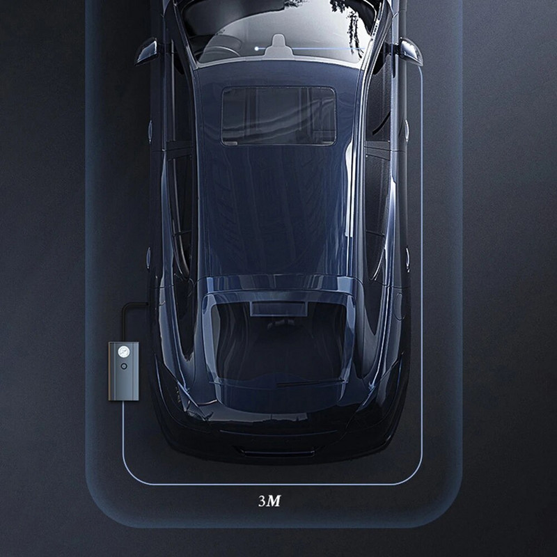 12 V alalisvoolu rehvi pumbaga kaasaskantav õhukompressor 150 PSI automaatne väljalülitumine juhtmega elektriline õhupump koos osutiga rõhumõõturiga rehviga