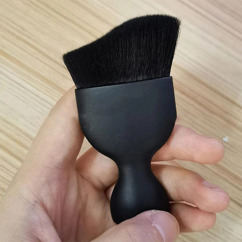 Autóbelső tisztítókefe Középkonzol Tisztítóeszköz Levegőkimenet Tisztító Puha Kefe Shell Autórés Poreltávolító Kefe