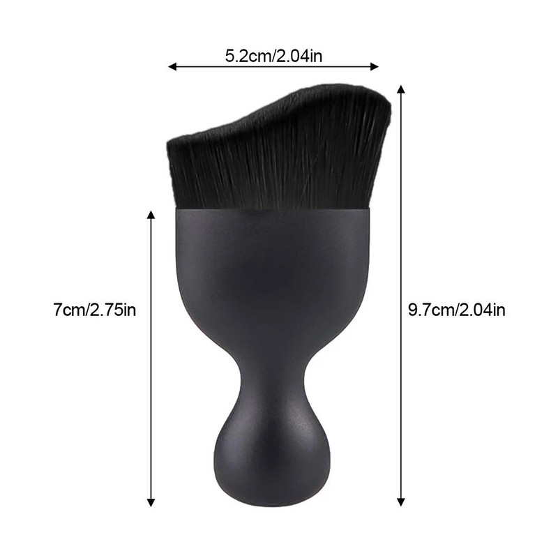 Autóbelső tisztítókefe Középkonzol Tisztítóeszköz Levegőkimenet Tisztító Puha Kefe Shell Autórés Poreltávolító Kefe