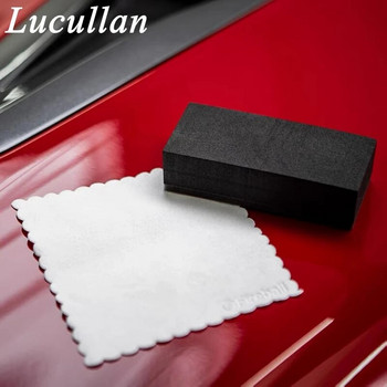 Lucullan Нов дизайн против падане Автомобилно керамично покритие Апликатор за боядисване на автомобилно стъкло Нано-покритие Гъба