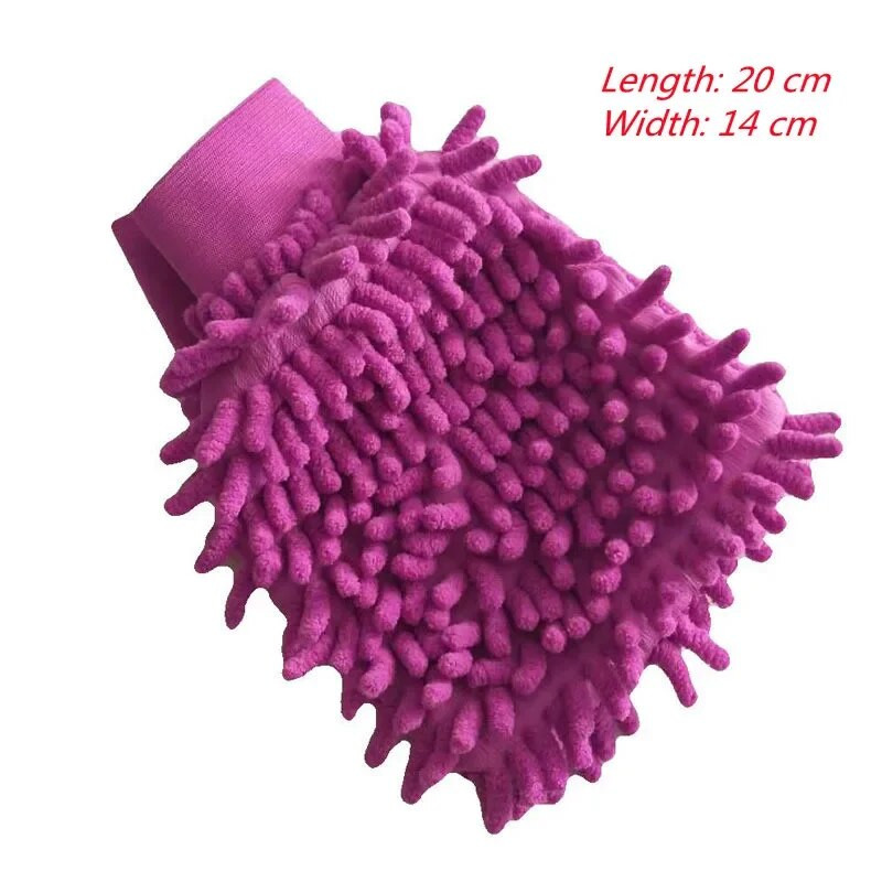 Γάντι πλυσίματος αυτοκινήτου Μαλακά γάντια μικροϊνών Chenille Coral Πετσέτα καθαρισμού αυτοκινήτου Πανί κερί γάντι Βούρτσα με λεπτομέρειες Βούρτσα εργαλείων αυτόματου καθαρισμού