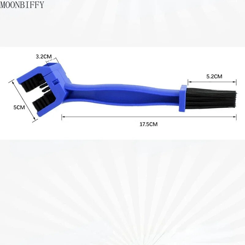 Motociklu ķēžu birstes tīrītājs Velosipēdu Velosipēdu Moto Suka Tīrs Ķēdes Tīrītājs Āra Skruberis Instruments ceļu kopšanai Automazgāšanai