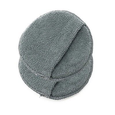 Automašīnu vaskošanas pulēšanas sūkļi 5 collu auto detaļu vaska aplikatora paliktņi apaļas kabatas mikrošķiedras putu sūkļi Auto tīrīšanas rīki