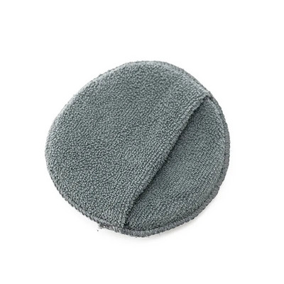 Automašīnu vaskošanas pulēšanas sūkļi 5 collu auto detaļu vaska aplikatora paliktņi apaļas kabatas mikrošķiedras putu sūkļi Auto tīrīšanas rīki