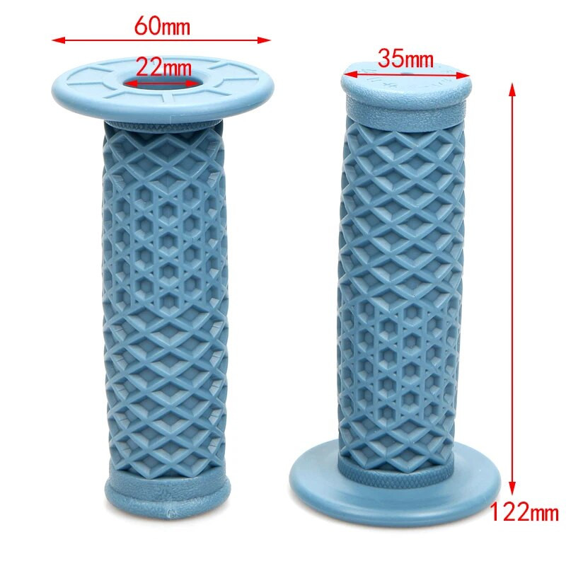 1 pāris universāls 22 MM klasisko vintage motociklu rokturu pārsegs Harley Yamaha vintage motorollera motocikla roktura gumijas uzmavu komplektam