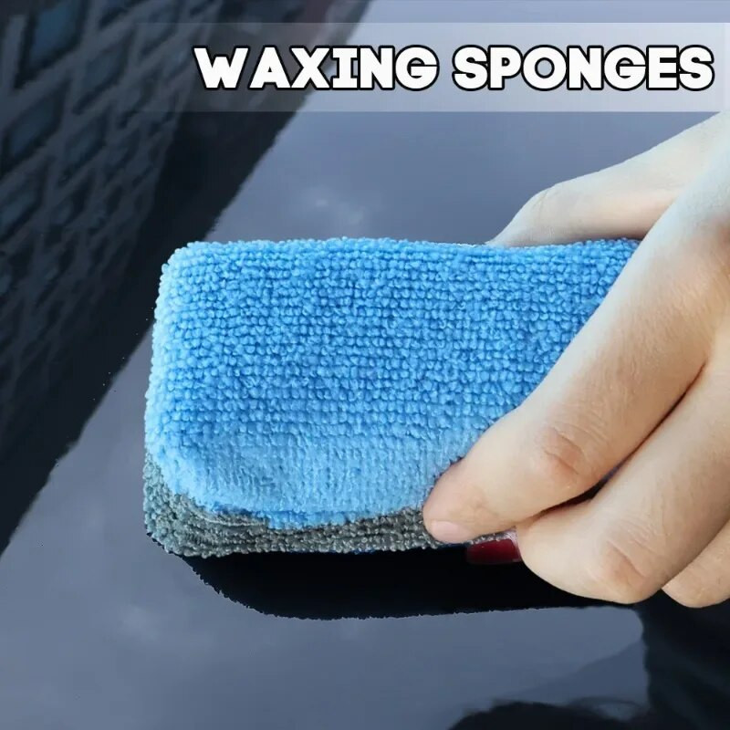 Μικροΐνες Πλυντήριο Αυτοκινήτων Σφουγγάρι Εφαρμογής Μαξιλαριών Περιποίησης Βαφής Αυτοκινήτου Γυάλισμα Μαξιλάρια Γυαλίσματος Σφουγγάρια Γόμα σφουγγαριών Auto Detailing