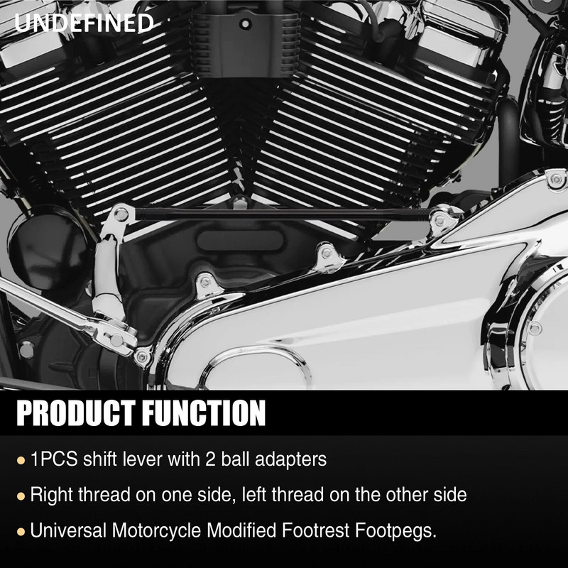 Motocikla pārslēgšanas stieņa uzkare 40 70 90 100 120 150 160 170 180 190 200 280 mm kāju balsta pēdas tapas Rearset pārnesumu pārslēgšanas stienis