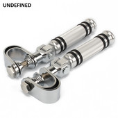 1-1 1/4"-es króm motorkerékpár autópálya lábtartók bilincs motor ütközőrúd motorvédő lábtartó tartó Harley Chopper Bobberhez egyedi