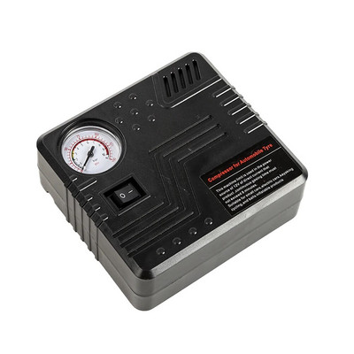 1Gb universāls automašīnas gaisa kompresors Portabe automašīnu riepu piepūtējs 12V avārijas gaisa sūknis ar spiediena mērītāju automašīnu motociklu bumbiņai