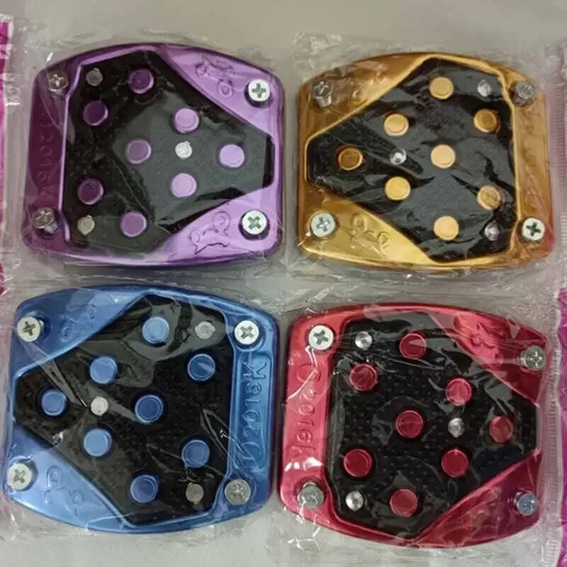 Αντιολισθητικό κάλυμμα πεντάλ φρένων μοτοσικλέτας Universary Αντιολισθητικό κάλυμμα ποδιού μοτοσικλέτας Ποδάκι ποδιού Πολύχρωμο πεντάλ φρένου από κράμα αλουμινίου