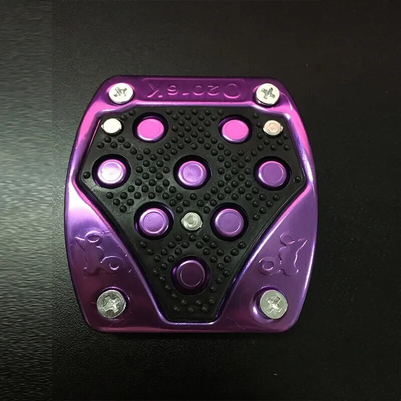 Αντιολισθητικό κάλυμμα πεντάλ φρένων μοτοσικλέτας Universary Αντιολισθητικό κάλυμμα ποδιού μοτοσικλέτας Ποδάκι ποδιού Πολύχρωμο πεντάλ φρένου από κράμα αλουμινίου