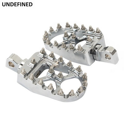 Motorkerékpár lábtartók MX széles, zsíros lábtámaszok pedálok váltókarokkal Harley Sportster XL 883 1200 Dyna Street Bob Bobber Custom