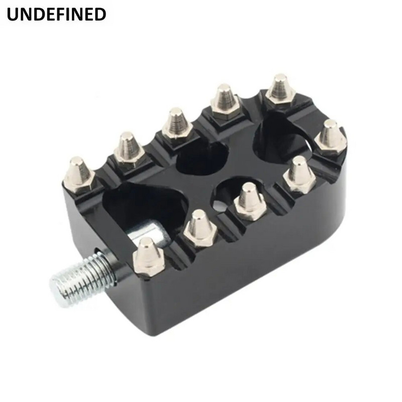 Motorkerékpár lábtartók MX széles, zsíros lábtámaszok pedálok váltókarokkal Harley Sportster XL 883 1200 Dyna Street Bob Bobber Custom