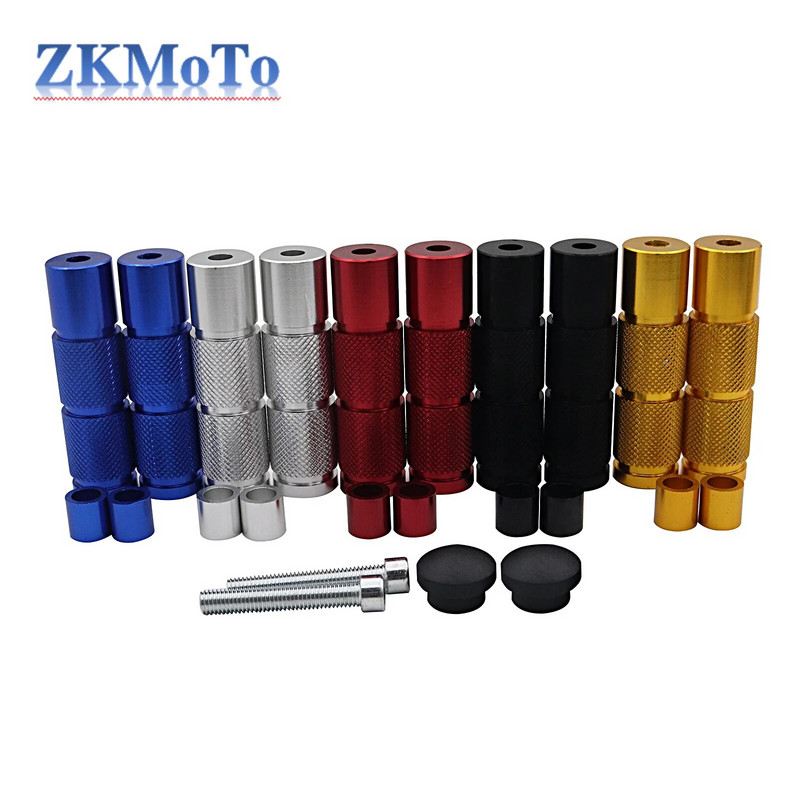 Motocikl ATV Bicikl CNC Skuter Dirt Bike Aluminijski M8 oslonci za noge Klinovi za noge Pedale za Honda Kawasaki Suzuki Yamaha KTM univerzalni