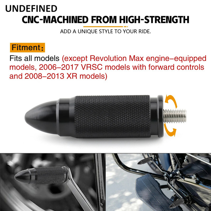 Za Harley Sportster 883 Touring Electra Glide Dyna Softail Motocikl mjenjača Ručica kočnice Klinovi za prste Pedala Pedala za noge Peg mjenjača