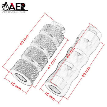 Μοτοσικλέτα CNC Universal M6 Racing μοχλός αλλαγής ταχυτήτων Μοχλός φρένου Πεντάλ αλλαγής ταχυτήτων Πόδι μανταλάκια ποδιών μοτοσικλέτας