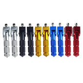 8 mm universālie pedāļi, salocīti kāju balsts, kājiņas saderīga ar motocikliem velosipēdiem elektriskiem transportlīdzekļiem, mopēdiem, kartingiem, motorolleriem