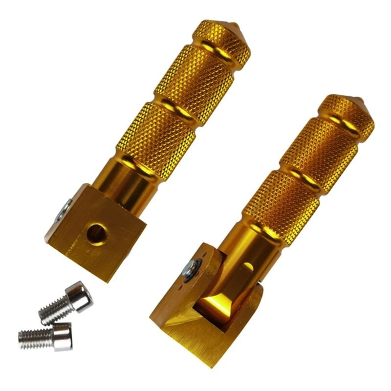 8 mm universālie pedāļi, salocīti kāju balsts, kājiņas saderīga ar motocikliem velosipēdiem elektriskiem transportlīdzekļiem, mopēdiem, kartingiem, motorolleriem