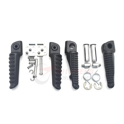 Kawasaki Z650 Z900 17-20 Z400 Z750 Z800 Z1000 ER6F ER6N ZX-6R ZX-9R ZX-10R ZX-12R jaoks Mootorratta eesmised tagumised jalatoed Jalatoed