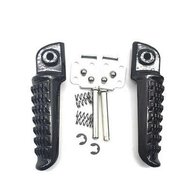 Kawasaki Z650 Z900 17-20 Z400 Z750 Z800 Z1000 ER6F ER6N ZX-6R ZX-9R ZX-10R ZX-12R jaoks Mootorratta eesmised tagumised jalatoed Jalatoed