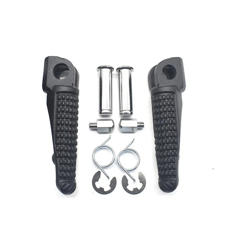 Paredzēts Kawasaki Z650 Z900 17-20 Z400 Z750 Z800 Z1000 ER6F ER6N ZX-6R ZX-9R ZX-10R ZX-12R Motocikla priekšējie aizmugurējie kāju balsti Kāju tapas