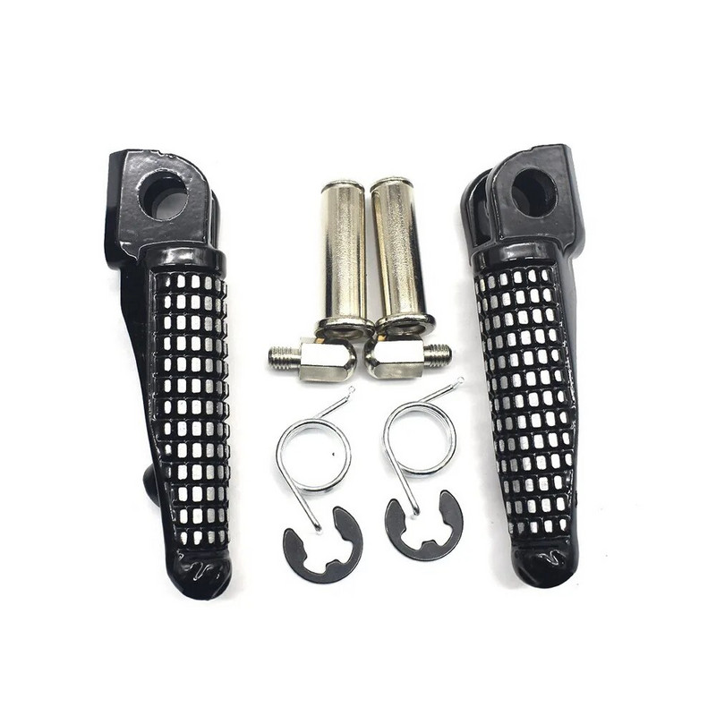 Paredzēts Kawasaki Z650 Z900 17-20 Z400 Z750 Z800 Z1000 ER6F ER6N ZX-6R ZX-9R ZX-10R ZX-12R Motocikla priekšējie aizmugurējie kāju balsti Kāju tapas