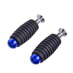 Paar mootorratta käiguvahetuspiduri hoob varbapulgad Varbapulgad Pedaalid M6 jalapulgad Yamaha Kawasaki Honda Ducati Racing Rearset jaoks