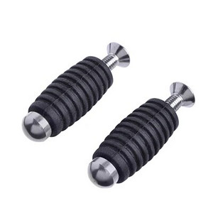 Paar mootorratta käiguvahetuspiduri hoob varbapulgad Varbapulgad Pedaalid M6 jalapulgad Yamaha Kawasaki Honda Ducati Racing Rearset jaoks