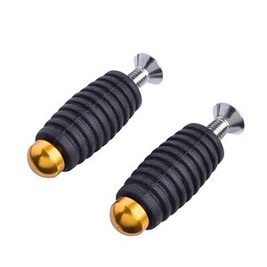 Paar mootorratta käiguvahetuspiduri hoob varbapulgad Varbapulgad Pedaalid M6 jalapulgad Yamaha Kawasaki Honda Ducati Racing Rearset jaoks