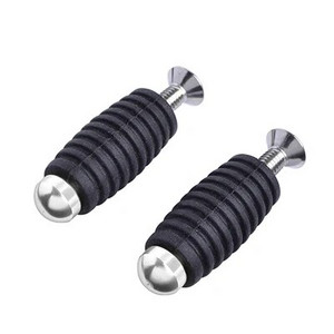 Paar mootorratta käiguvahetuspiduri hoob varbapulgad Varbapulgad Pedaalid M6 jalapulgad Yamaha Kawasaki Honda Ducati Racing Rearset jaoks