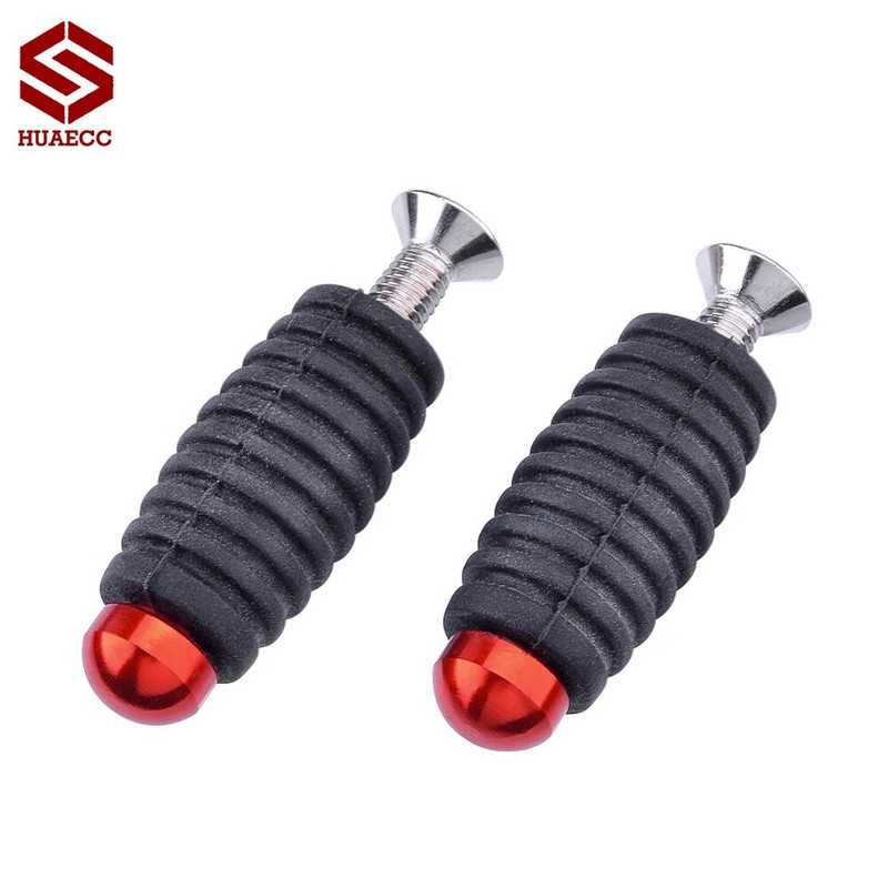 Motocikla pārnesumu pārslēgšanas bremžu sviras purngalu tapas, pedāļi M6, kājiņas Yamaha Kawasaki Honda Ducati Racing Rearset