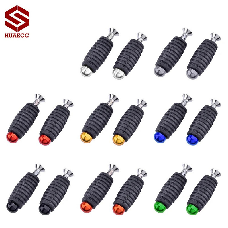 Motocikla pārnesumu pārslēgšanas bremžu sviras purngalu tapas, pedāļi M6, kājiņas Yamaha Kawasaki Honda Ducati Racing Rearset